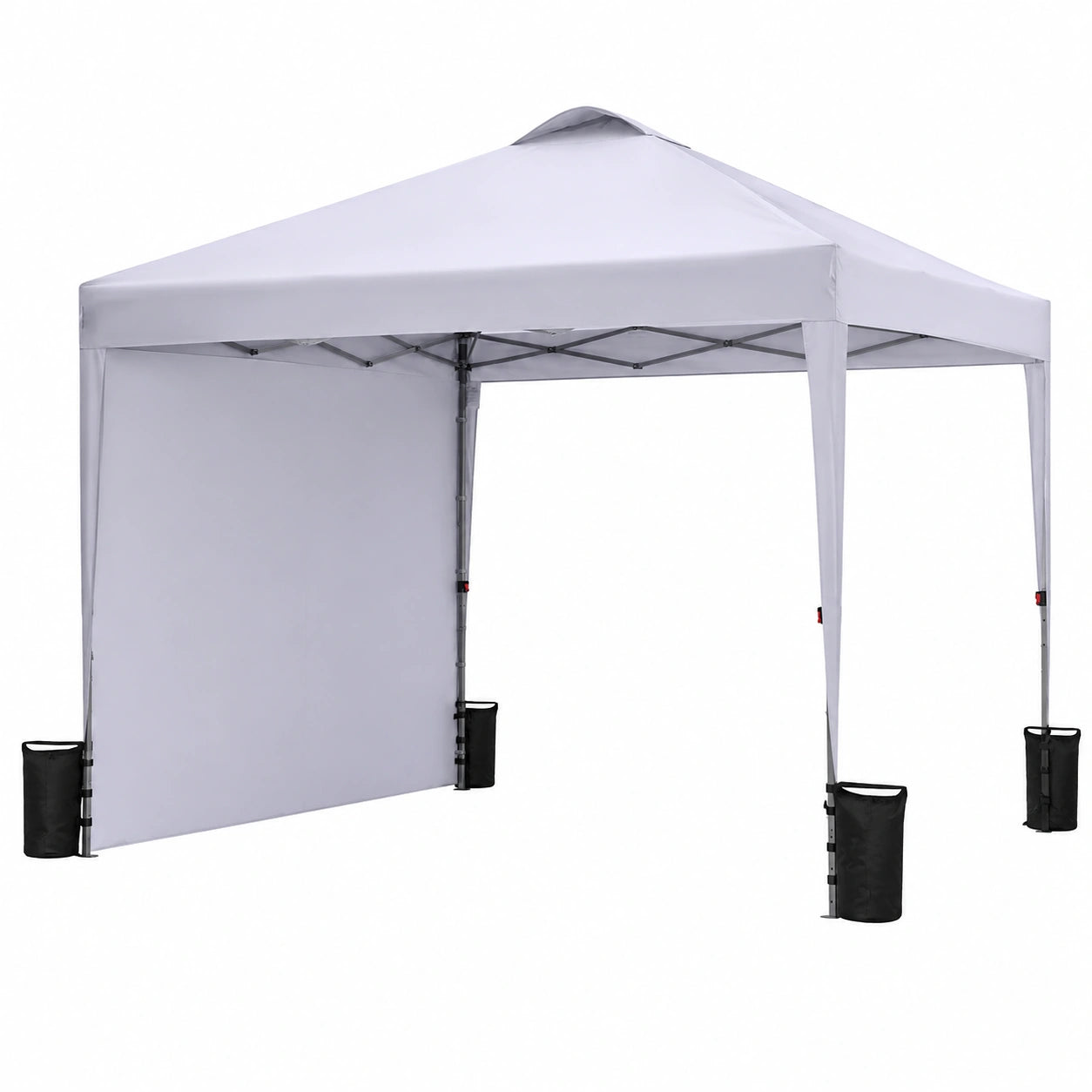 Gazebo Pieghevole 3x3 Impermeabile per Giardino con Pareti Laterali, Facile Montaggio e Accessori