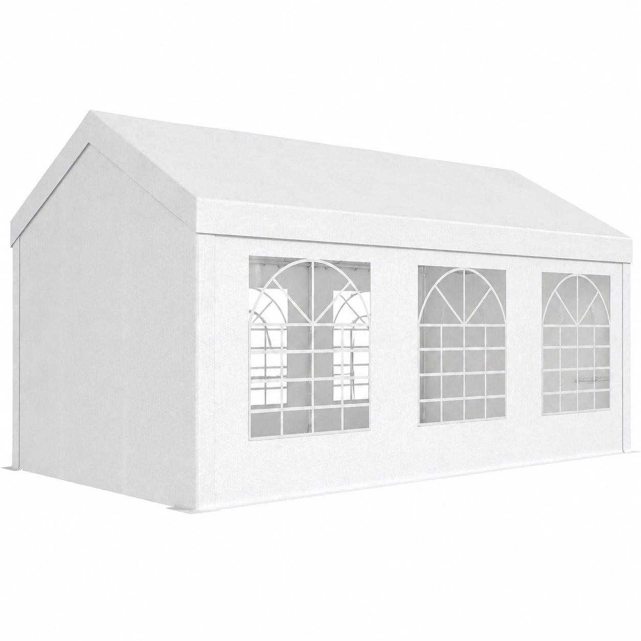 Gazebo da Giardino 3x6 per Eventi, Resistente ai Raggi UV, Ideale per Matrimoni e Feste