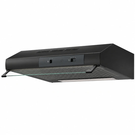 FABER Cappa Aspirante 60 cm Integrata, Filtrazione Esterna e Interna, Classe D