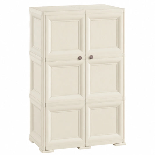 Guardaroba ad Angolo a 3 Moduli in Angora