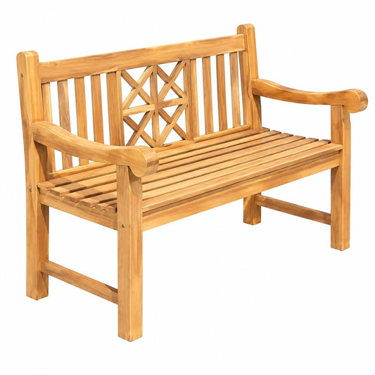 Panca da Giardino in Teak Ergonomica 150 cm - Design Florida