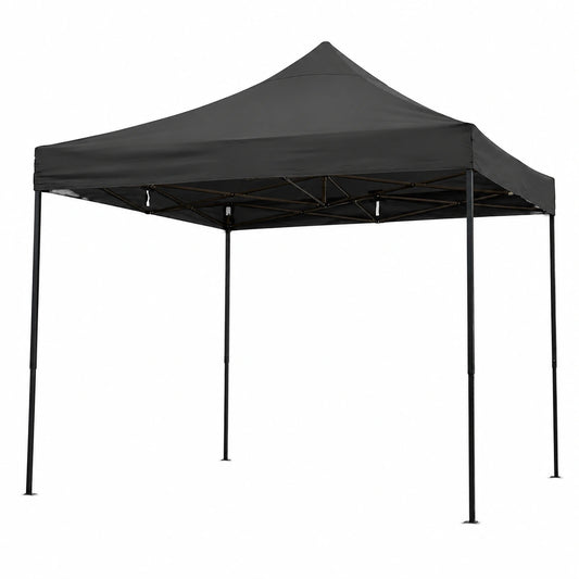 Gazebo 3x3m Impermeabile Resistente di Alta Qualità Nero